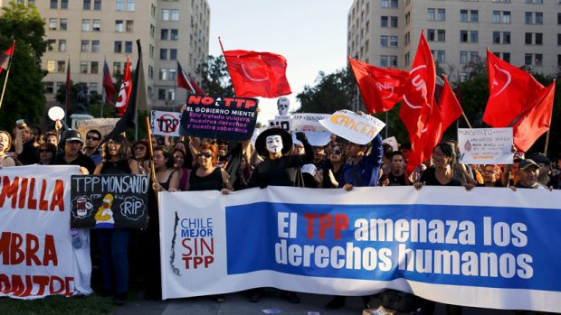  Chile:El TPP11 es prioridad de los  grandes grupos empresariales  y corporaciones transnacionales