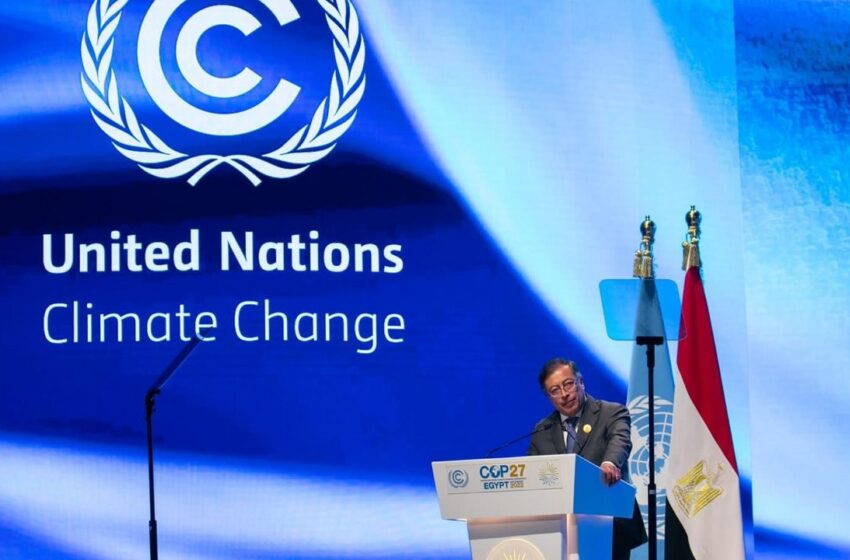  Petro presentó Decálogo en la COP27:»El mercado y la acumulación de capital produjo la crisis climática y no serán jamás su remedio»