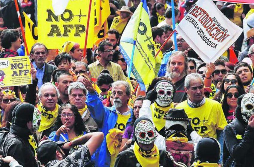  Chile: En la Reforma Previsional del Gobierno, las AFP no ponen nada y seguirán con el negocio.Por:Luis Mesina