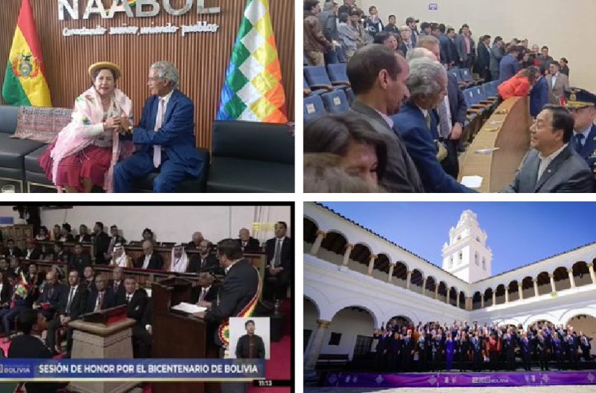  Delegación del Gobierno Saharaui participa en la Conmemoración del Bicentenario de Bolivia.