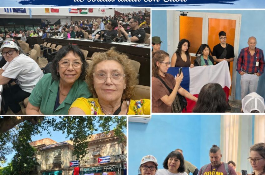  Convoy Nuestra América entrega toneladas de ayuda solidaria en Cuba: Chile presente en el Día Internacional de Solidaridad con la Isla.