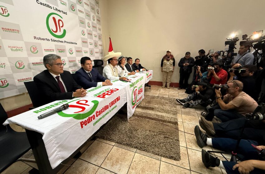  Perú: Roberto Sánchez exige anular el voto en el exterior y advierte que no reconocerá un eventual gobierno surgido de un fraude electoral.