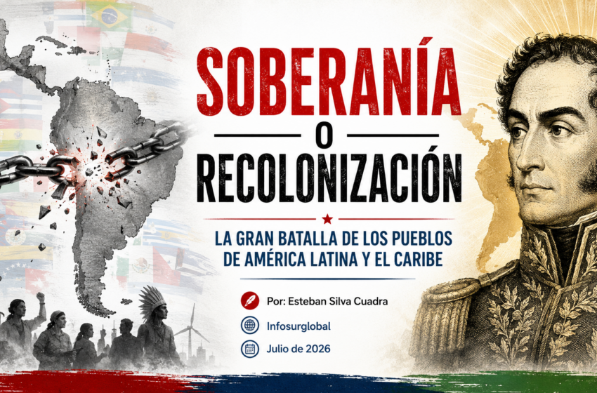  Soberanía o recolonización:La gran batalla de los pueblos de América Latina y el Caribe. Por:Esteban Silva Cuadra