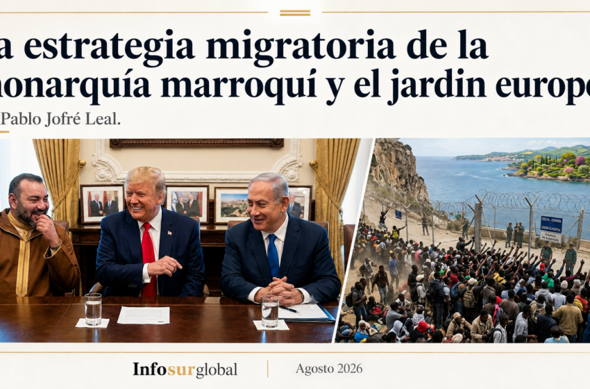  La estrategia migratoria de la monarquía marroquí y el jardín europeo.Por Pablo Jofré Leal