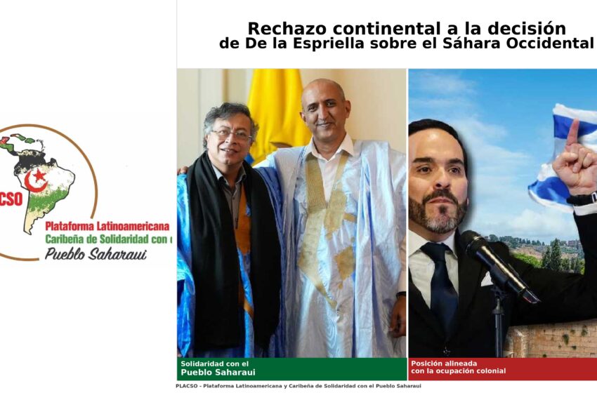  Rechazo continental a la decisión de De la Espriella sobre el Sáhara Occidental